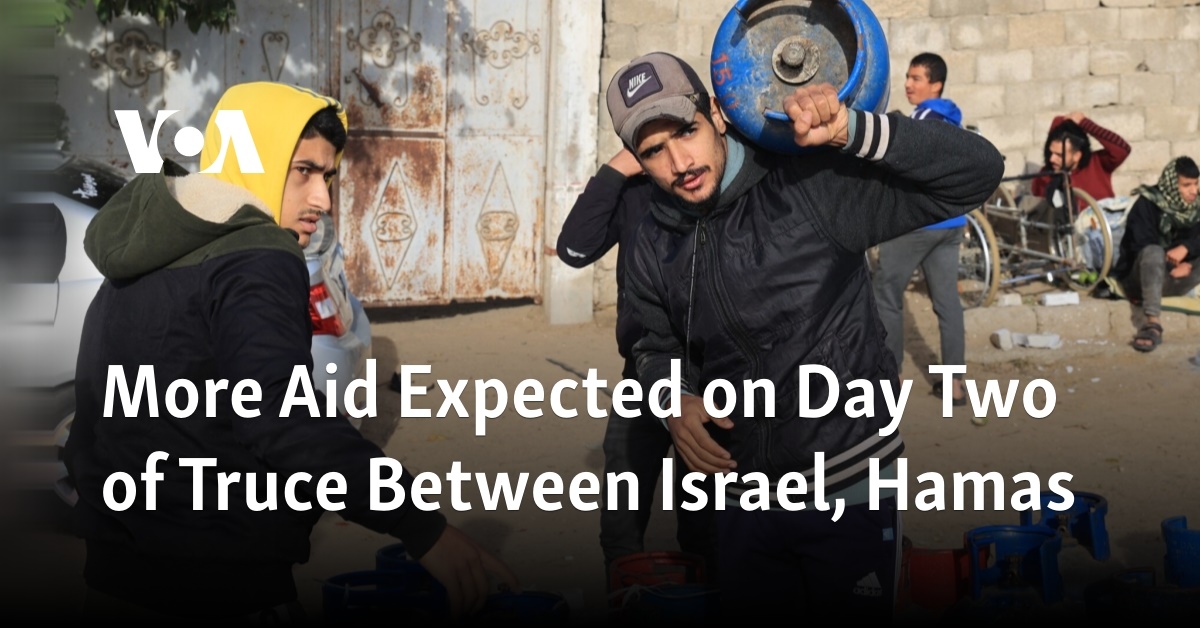 More Aid Expected On Day Two Of Truce Between Israel, Hamas