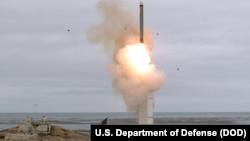 Фото випробування ракети. Міністерство оборони США