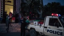 Bato motoba bakufi na bokangami na police na Brazzaville