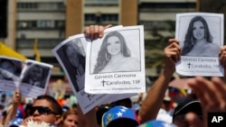 Génesis Carmona fue una de las 43 personas que asesinadas durante las protestas en Venezuela entre febrero y mayo. 