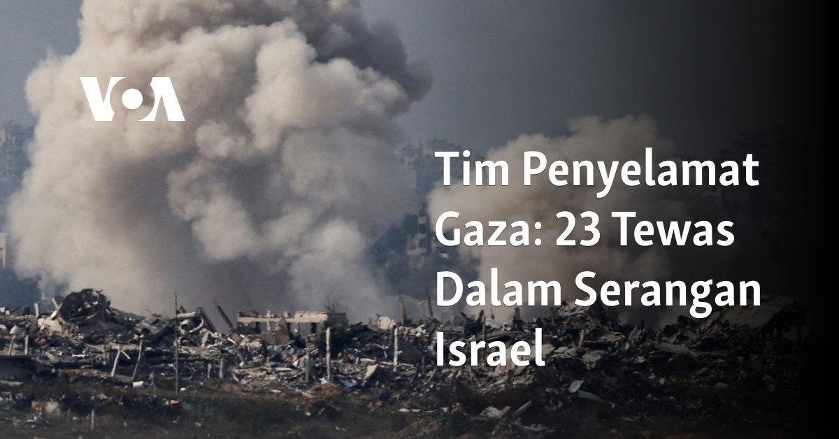 23 Tewas Dalam Serangan Israel