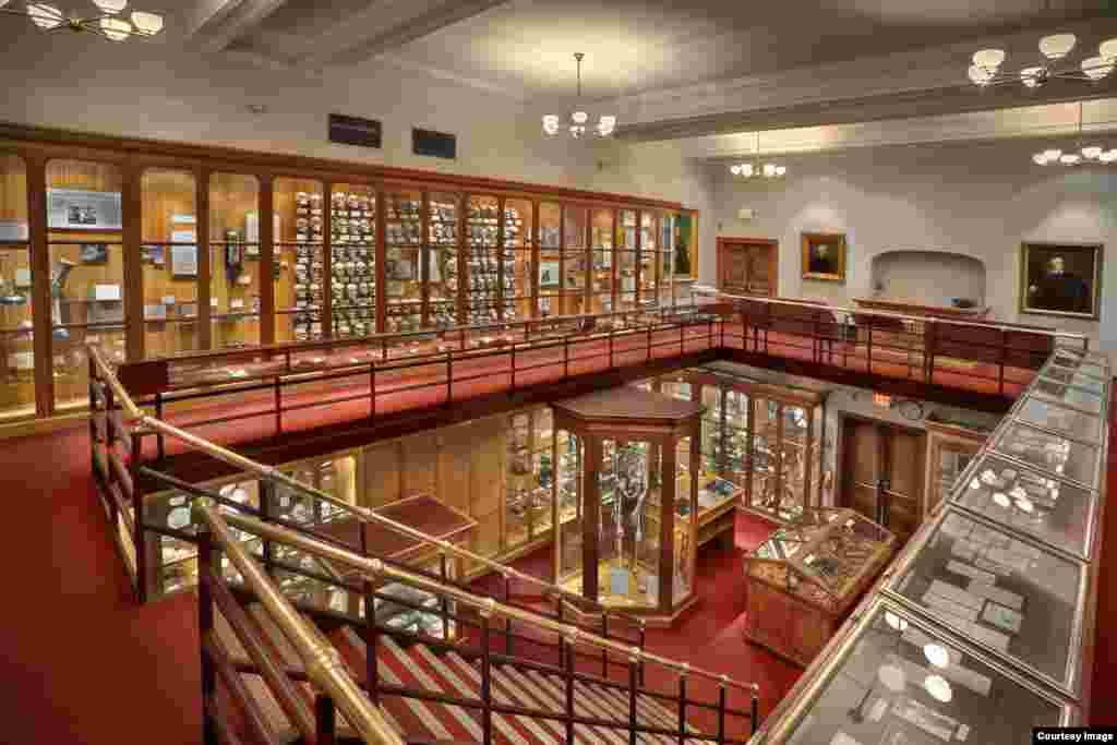 The main gallery of Philadelphia's Mütter Museum. (George Widman/Mütter Museum)