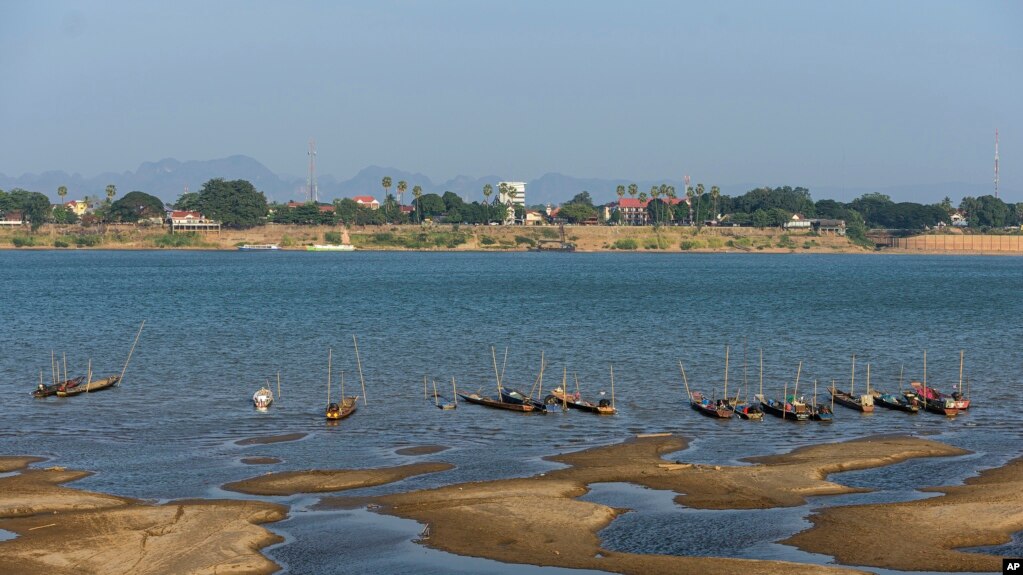 Một góc sông Mekong.