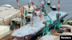 Japan Unveils Biggest Warship Since WWII