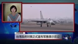 VOA连线：台湾政府对美正式宣布军售表示欢迎