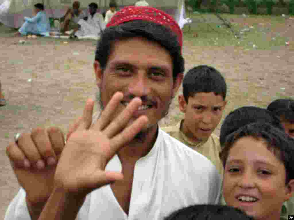 Flood Relief Camp in Nowshera, Pakistan