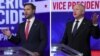 US VP nominees hold once-off debate, tussle over policy