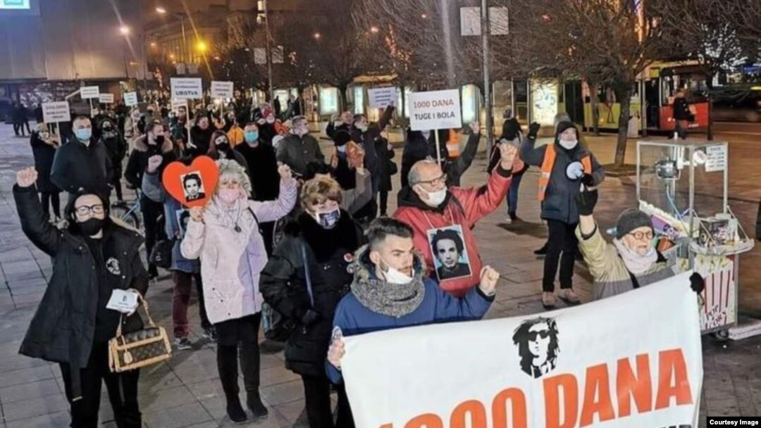 Mirna šetnja članova grupe 'Pravda za Davida' (Facebook grupa Pravda za Davida)
