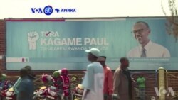 VOA60 AFIRKA: Daruruwan Mutane Sun Tattaru A Kigali Don Nuna Goyon Bayan Shugaban Rwanda Paul Kagame