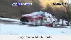 Các tay đua xe chuẩn bị cho cuộc đua Monte Carlo (VOA60)