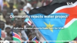 Community rejects water project