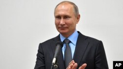 Presiden Rusia Vladimir Putin 