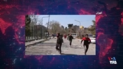 وحشت و فرار نیروهای سرکوبگر حکومتی، پس از حمله به ورزشگاه بعثت تهران
