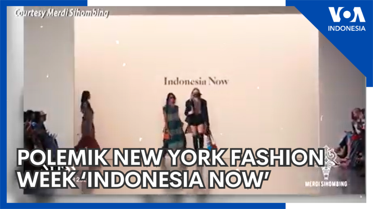 Polemik New York Fashion Week ‘Indonesia sekarang’