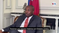Ministro de Haití sobre la relación de ese país con EE.UU.
