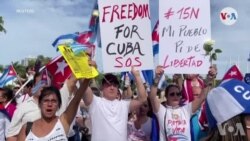 Gouvènman kiben an anpeche dewoulman yon manifestasyon kont rejim nan