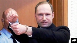 Anders Behring Breivik nhất mực nói rằng không bị điên