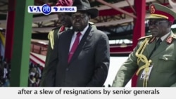 VOA60 Africa - South Sudan: President Salva Kiir has fired his long-time army chief, Paul Malong