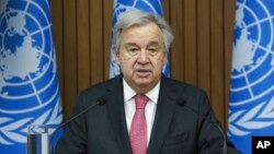 Sekretaris Jenderal PBB Antonio Guterres (foto: dok) 