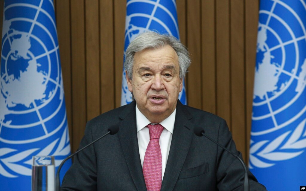 BM Genel Sekreteri Antonio Guterres