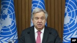 ကုလသမဂ္ဂအတွင်းရေးမှူးချုပ်  António Guterres 
