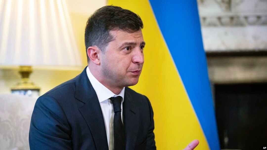 Perezida wa Ukraine Volodymyr Zelensky