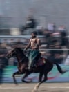 AFGHANISTAN - SPORT - BUZKASHI - LEAGUE - Afghan horse horsemen - Taliban - Goat