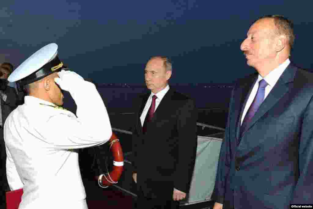 Ռուսաստանի նախագահ Վլադիմիր Պուտինի այցը Ադրբեջան, 2013թ. օգտոստոսի 13