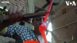 Egyptian Glassblower Keeps Dying Craft Alive