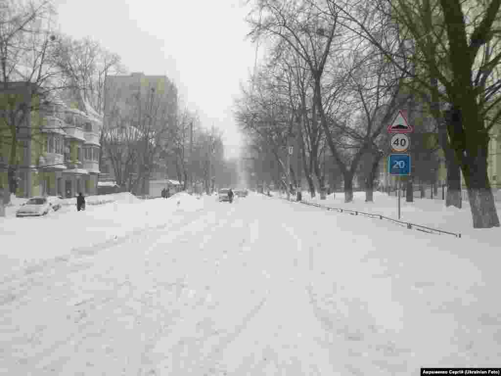 Снігопокаліпсис у Києві. Березень