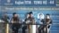 Diskusi Kajian Titik Temu membahas Akar Radikalisme dan Intoleransi di Indonesia yang diadakan Nurcholish Madjid Society dan LP Ma'arif NU di Surabaya. (Foto: Petrus Riski/VOA)