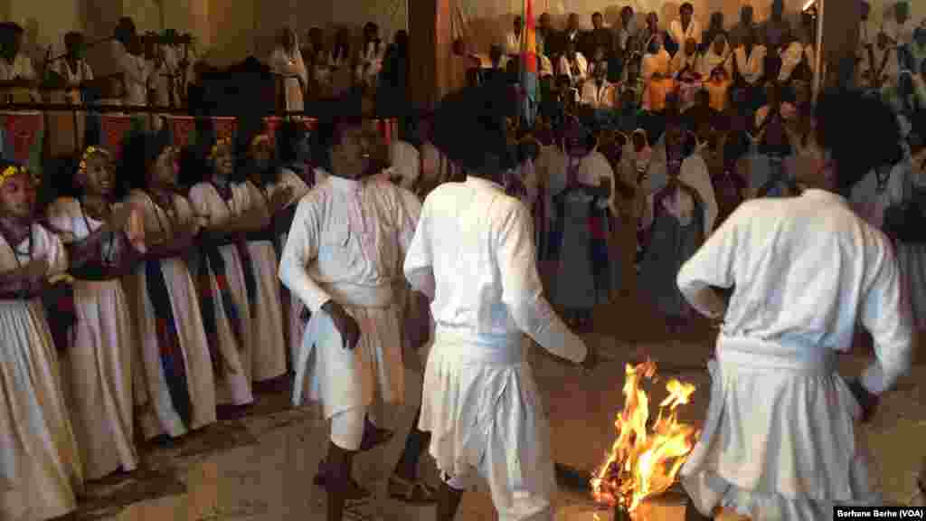 ብምኽንያት በዓል ቅዱስ ዮውሃንስ፣ ኣብ ንኡስ ዞባ ሰረጀቓ&nbsp; ኣብ ታሪኻዊ ኣዳራሽ "ሓፋሽ ዛግር" ዝቐረበ ባህላዊ ምርኢት