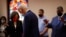 Democratic presidential candidate, former Vice President Joe Biden bows his head in prayer during a visit to Bethel AME Church in Wilmington, Del., June 1, 2020. 