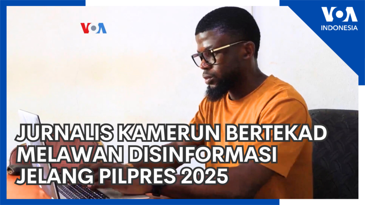 Jurnalis Kamerun Bertekad Melawan Disinformasi Jelang Pilpres 2025