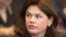 Slovenian opposition leader Alenka Bratusek at parliament session in Ljubljana, Feb. 27, 2013.