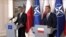 Генсек НАТО Йенс Столтенберг и президент Польши Анджей Дуда. Варшава