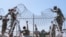U.S. Marines set up razor wire to expand the Illegal Alien Holding Operations Center at Naval Station Guantanamo Bay, Cuba, Feb. 8, 2025. 