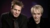 Recording artists John Taylor, left, and Nick Rhodes of the band Duran Duran pose for a portrait, Wednesday, March 30, 2011 in New York.