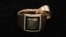 Shown is Alexander Hamilton's widow Elizabeth Hamilton's gold mourning ring with a piece of her late-husband's hair encased under the glass jewel, at the Museum of the American Revolution in Philadelphia, Nov. 12, 2018. 