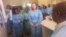 U.S Ambassador Pamela Tremont visiting Mpilo Hospital