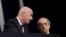 ILE - In this Wednesday, June 5, 2019 file photo, FIFA President Gianni Infantino, left, speaks with French Football Federation President Noel Le Graet before the start of the 69th FIFA congress in Paris. 