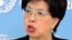 Margaret Chan, shugabar hukumar kiwon lafiya ta duniya ko WHO.