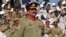 FILE - Pakistan's newly appointed army chief General Raheel Sharif attends the change of command ceremony in with outgoing army chief General Ashfaq Kayani (not in picture) at army headquarters in Rawalpindi, Nov. 29, 2013.