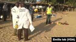 Heavily armed gunmen opened fire Sunday at a popular Ivory Coast beach resort in Grand-Bassam, March 13, 2016. 