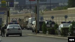 د سعودي عربستان په جده کې د امریکا قونسلگرۍ ته نژدې د دوشنبې د ورځې د چاودنې ځای 