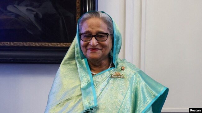 মিউনিখ নিরাপত্তা সম্মেলনে প্রধানমন্ত্রী শেখ হাসিনা। ফটোঃ ১৭ ফেব্রুয়ারি, ২০২৪।