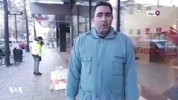 ارسالی شما| اعتراض یک پناهجوی مسیحی مقابل دفتر اداره مهاجرت سوئد به روند رسیدگی پرونده 