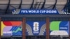 미국 펜실베이니아주 필라델피아 시티즌스 뱅크 파크에서 바라본, 2026 FIFA 월드컵 표지판이 설치된 링컨 파이낸셜 필드의 전경.