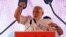 FILE - Indian Prime Minister Narendra Modi, campaigning ahead of state assembly elections, speaks at a rally in Mumbai, Oct. 9, 2014.