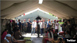 ဆူနာမီလှိုင်းသင့်ဒေသ အင်ဒိုသမ္မတ သွားရောက်ကြည့်ရှု